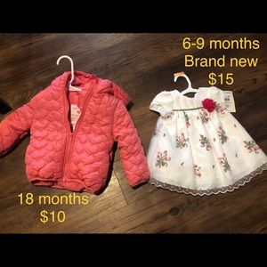 Jacket and dress brand new! Prices on pics